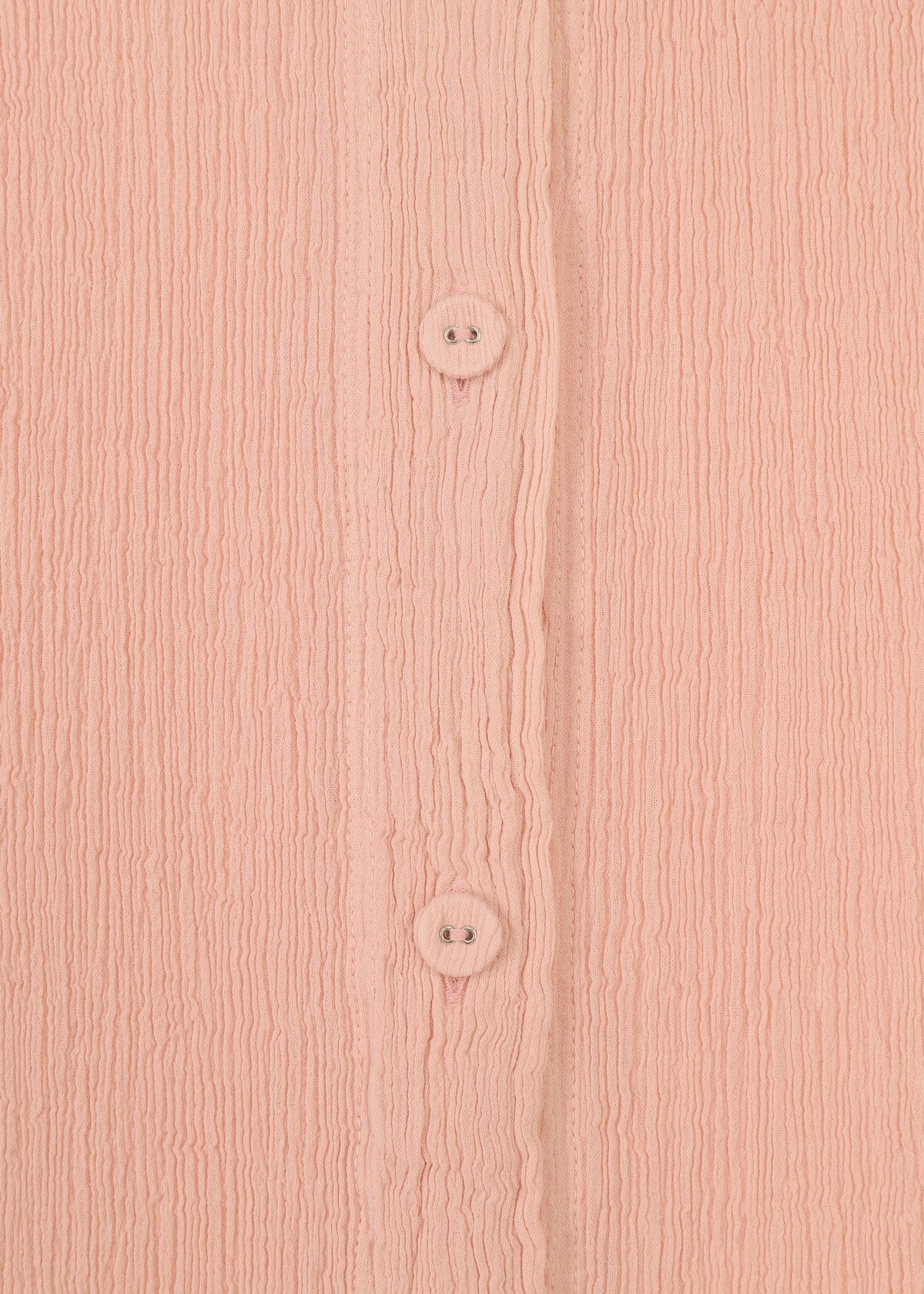 A detail shot of the HAAT KYO CHIJIMI FEBRUARY dress.