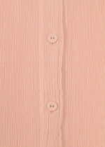 A detail shot of the HAAT KYO CHIJIMI FEBRUARY dress.