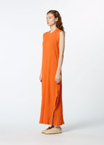 A model wears the HAAT KYO CHIJIMI MAY dress.