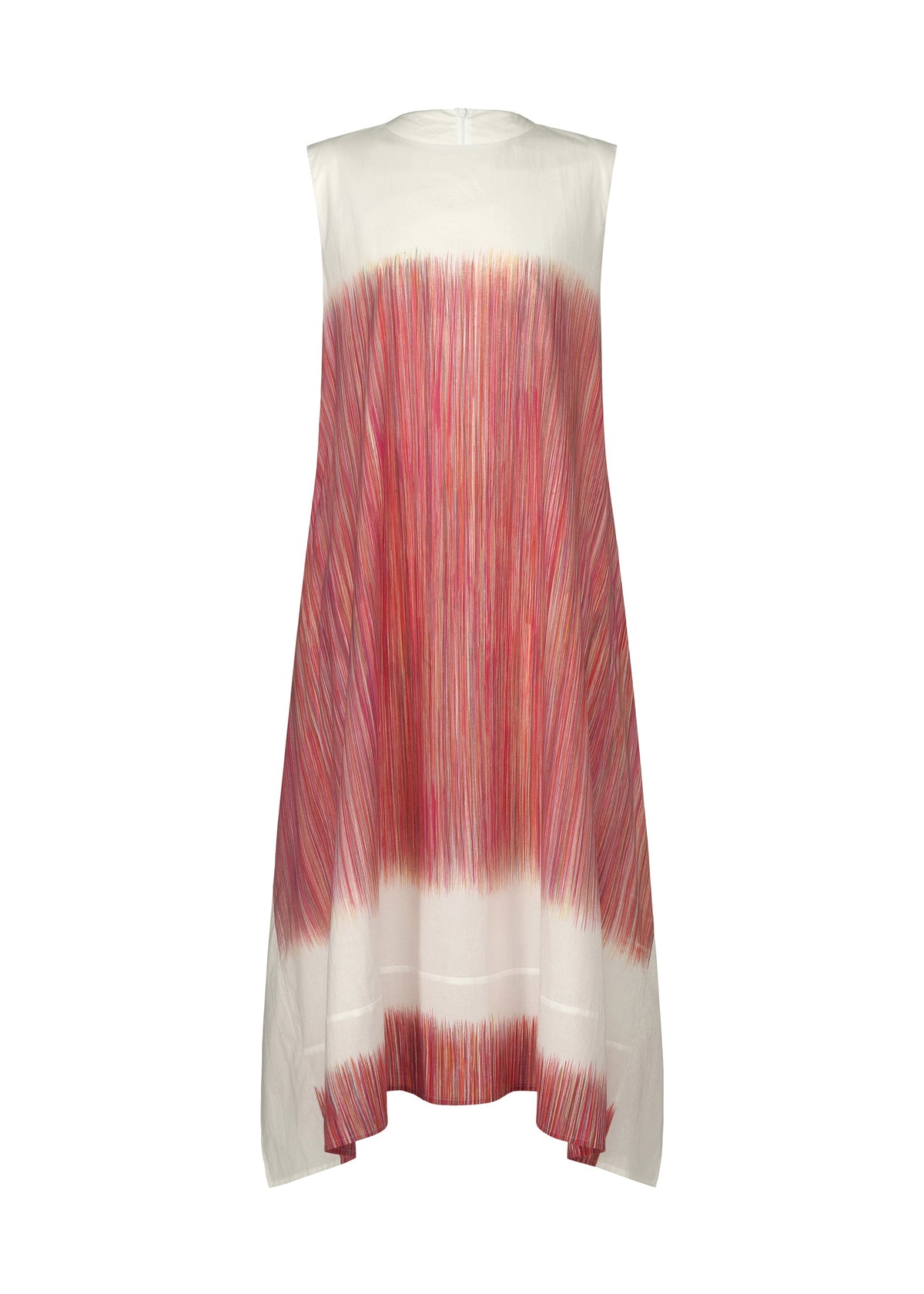 A product shot of the HaaT SAZANAMI dress in red.