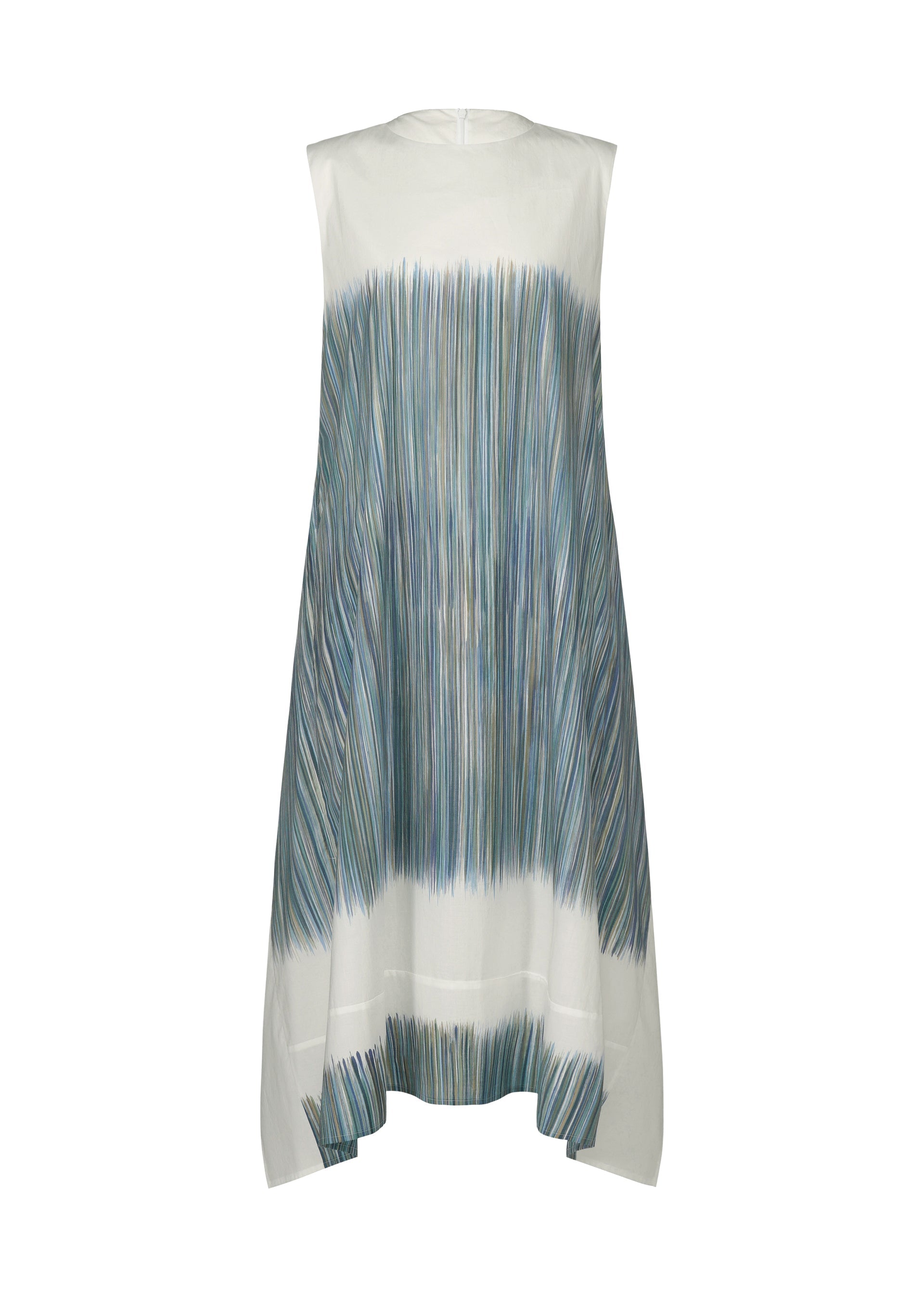 A product shot of the HaaT SAZANAMI dress in blue.