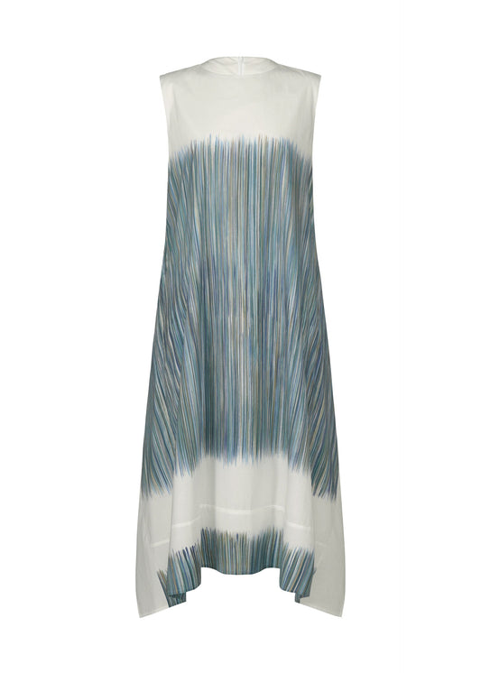 A product shot of the HaaT SAZANAMI dress in blue.