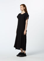 A model wears the HAAT TENMOKU COTTON dress.