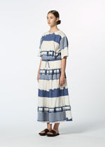 A model wears the HAAT KASANEGAKE jumpsuit.