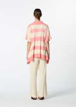 A model wears the HAAT KYO CHIJIMI ITAJIME shirt.