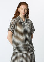 2 SIDE PINTUCKING Shirt Black
