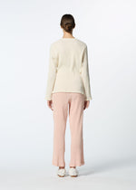 A model wears the HAAT KYO CHIJIMI FEBRUARY shirt.