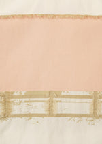 A detail shot of the HAAT KASANEGAKE shirt.