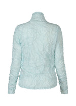 A detail shot of the HAAT KUMO SHIBORI SHIRT cardigan.