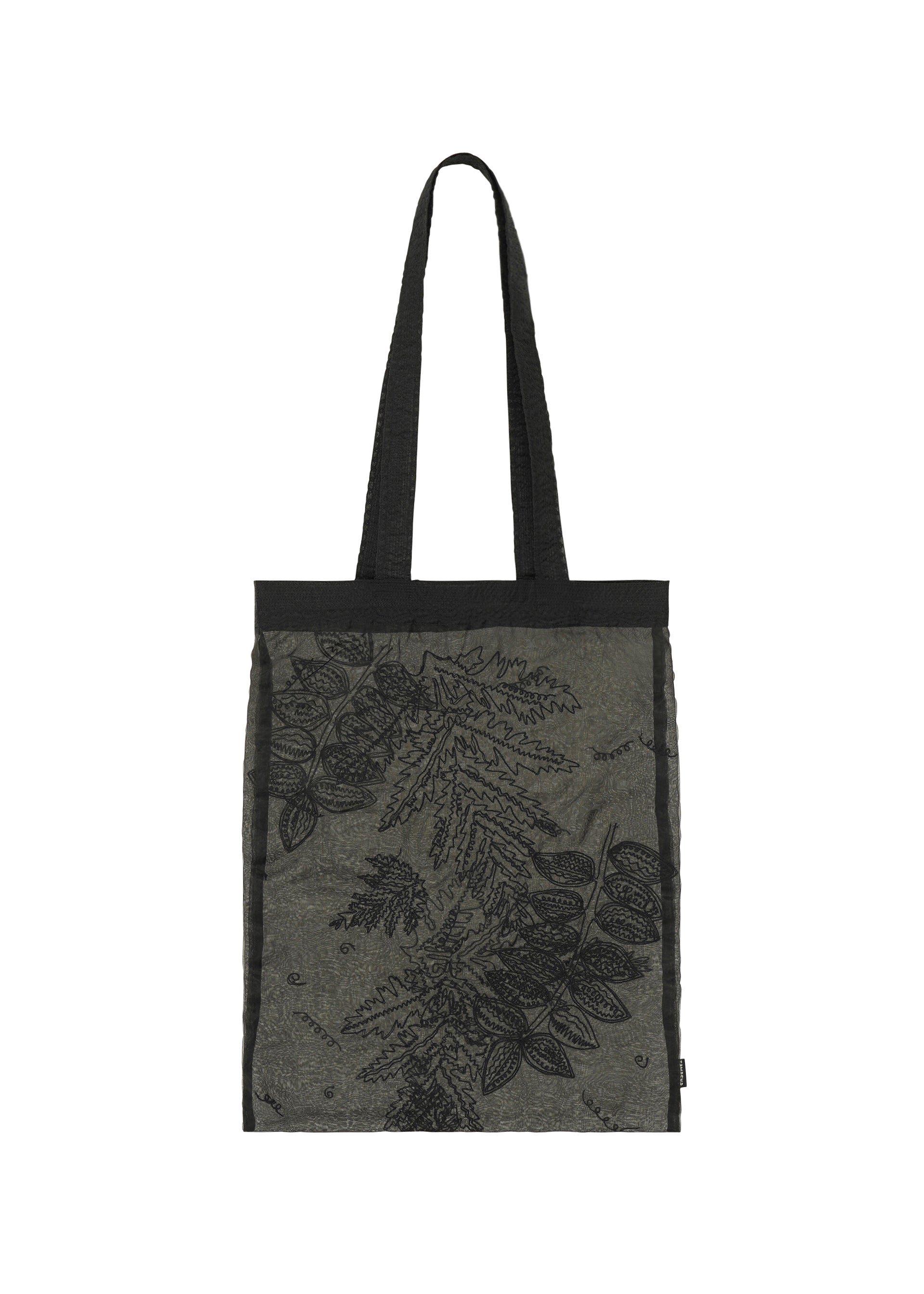 A product shot of the HAAT GLASSLEAF TOTE JANUARY bags in black (15).
