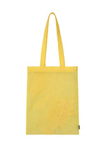 A product shot of the HaaT GLASSLEAF TOTE JUNE bag in yellow.