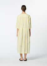 A model wears the HAAT DAMI LEAVES dress.