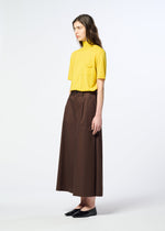 A model wears the HaaT COTTON STRETCH BOTTOM cotton-stretch-bottom-trousers-black.