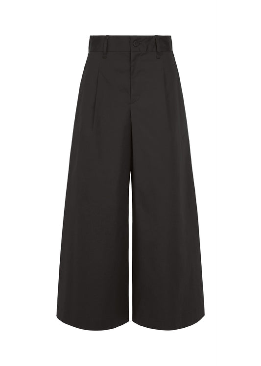 A product shot of the HaaT COTTON STRETCH BOTTOM trousers in black.