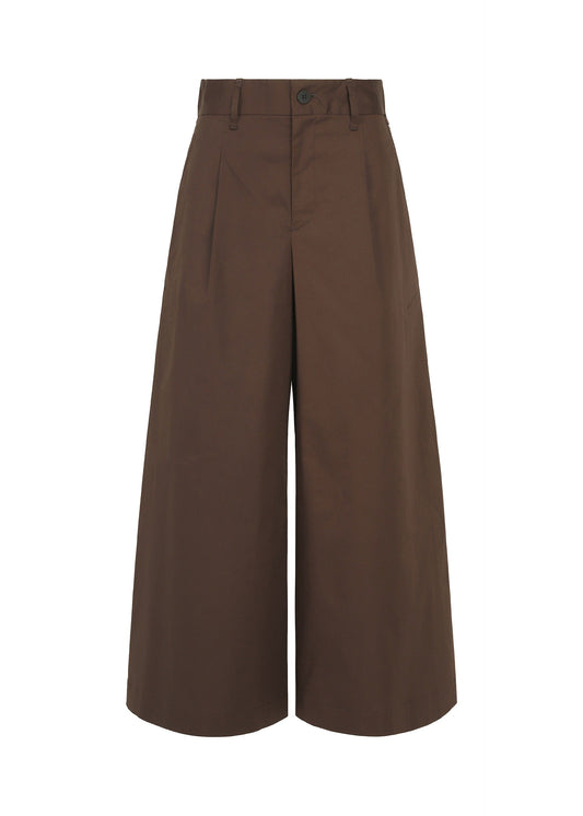 A product shot of the HaaT COTTON STRETCH BOTTOM trousers in brown.
