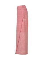 A detail shot of the HaaT ONE STROKE DRAW trousers.