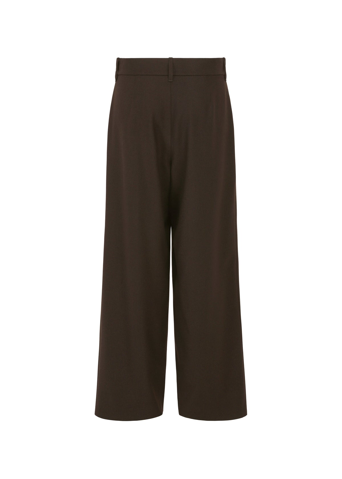 A detail shot of the HaaT FLANNEL BOTTOM trousers.