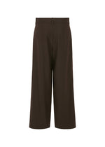 A detail shot of the HaaT FLANNEL BOTTOM trousers.