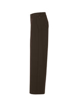 A detail shot of the HaaT FLANNEL BOTTOM trousers.