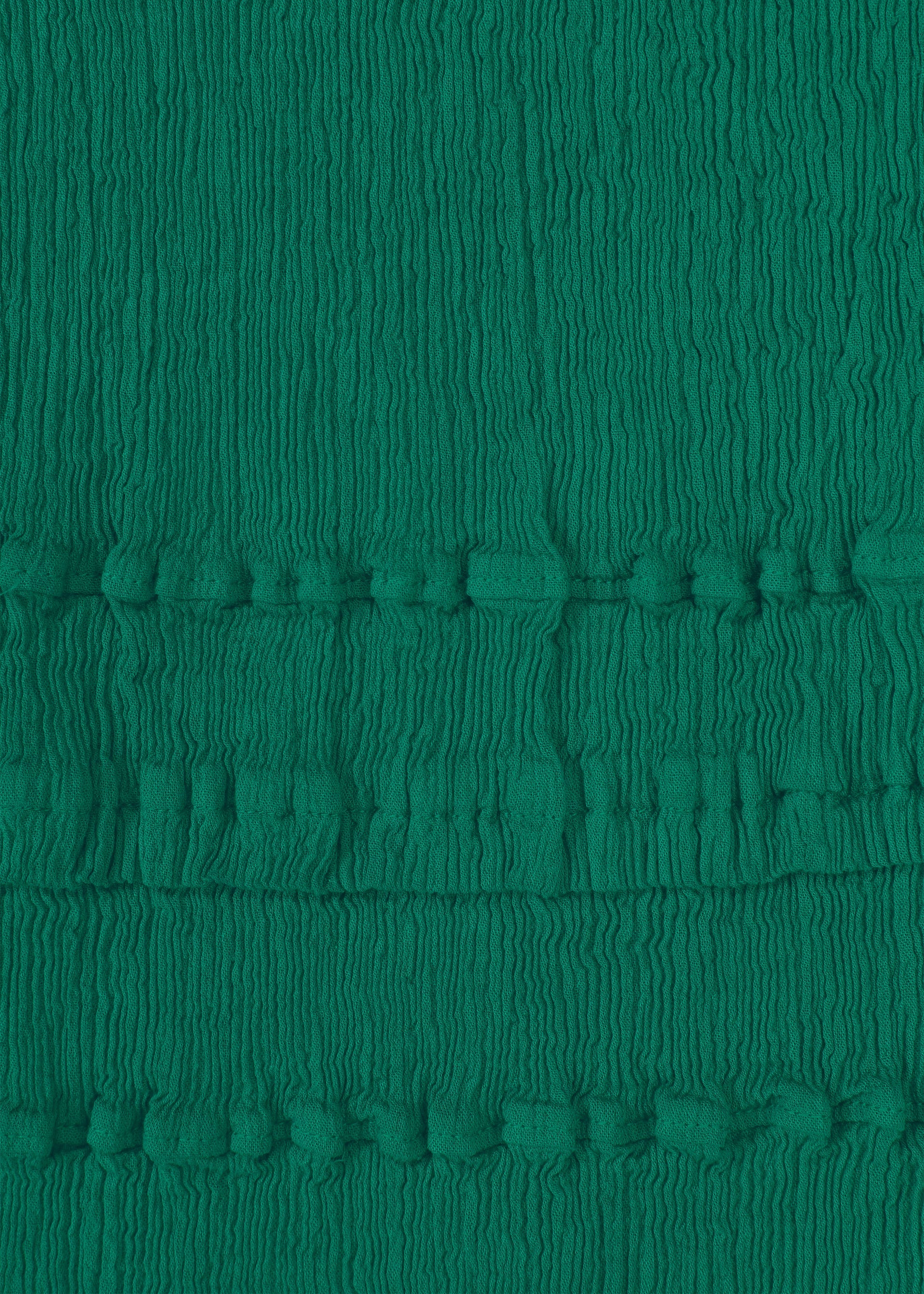 A detail shot of the HaaT KYO CHIJIMI TSUCHIKABE trousers.
