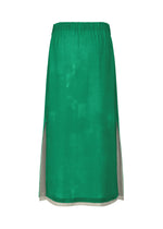 A detail shot of the HaaT WALL WHITE HEM skirt.