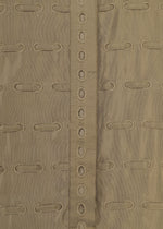 A detail shot of the HaaT HOLE & LINE dress.
