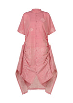 A detail shot of the HaaT ONE STROKE DRAW dress.