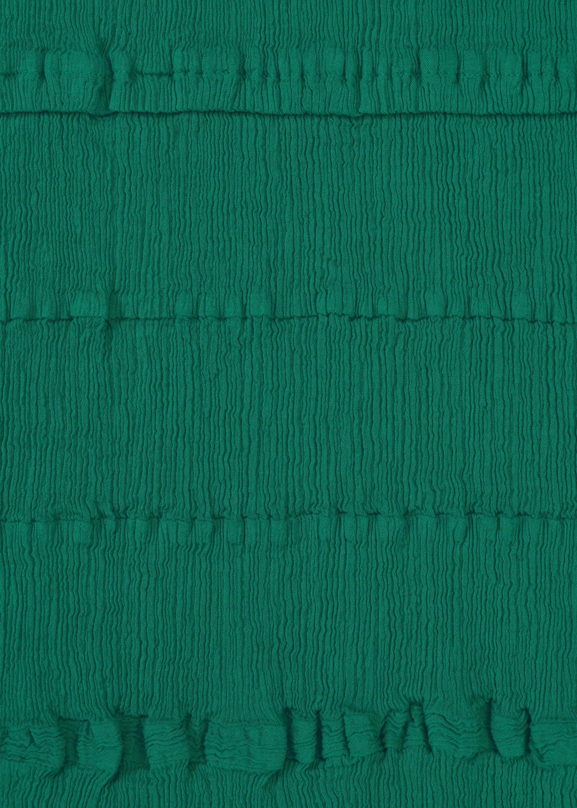 A detail shot of the HaaT KYO CHIJIMI TSUCHIKABE dress.