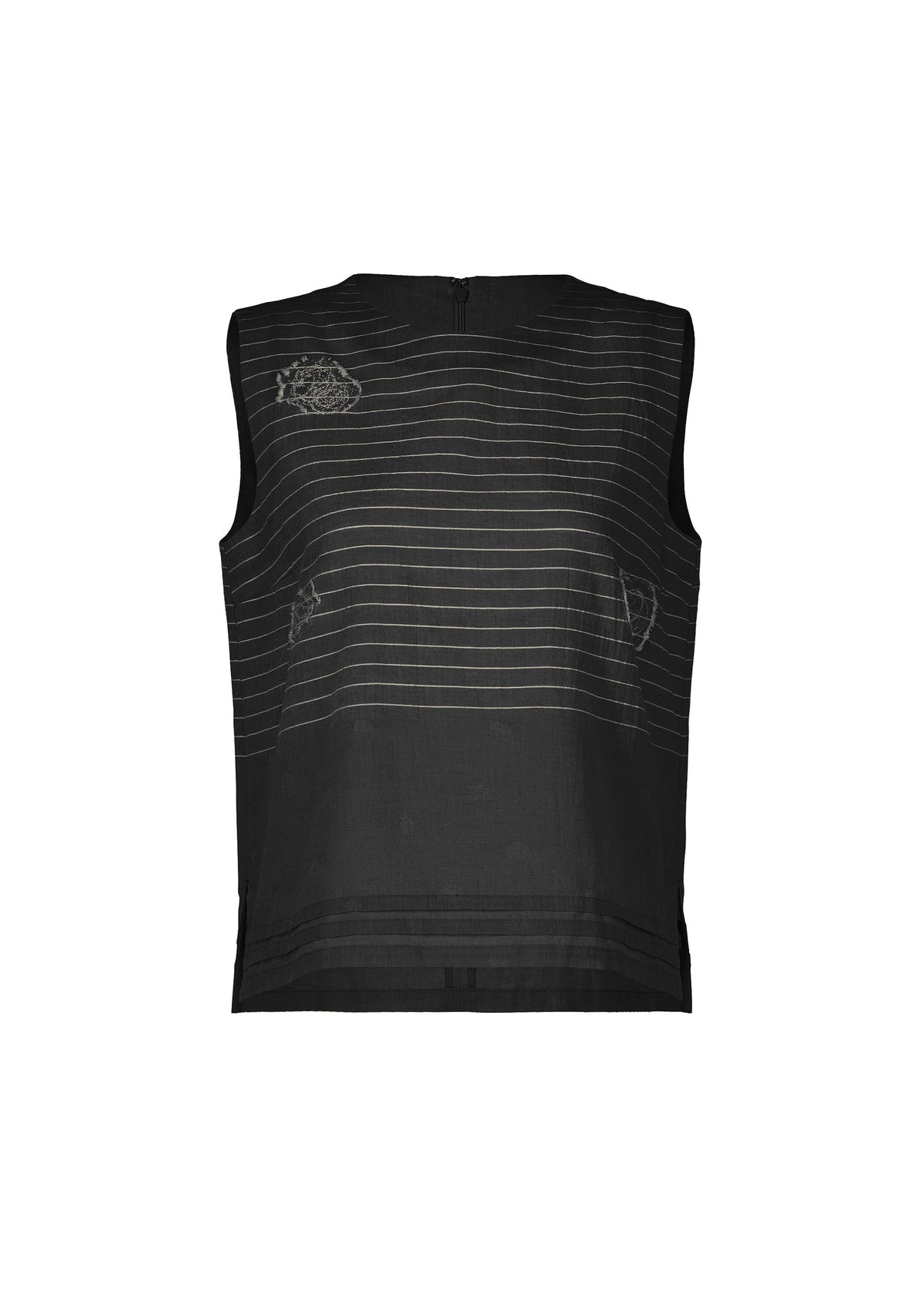 A product shot of the HaaT ONE STROKE DRAW shirt in black.