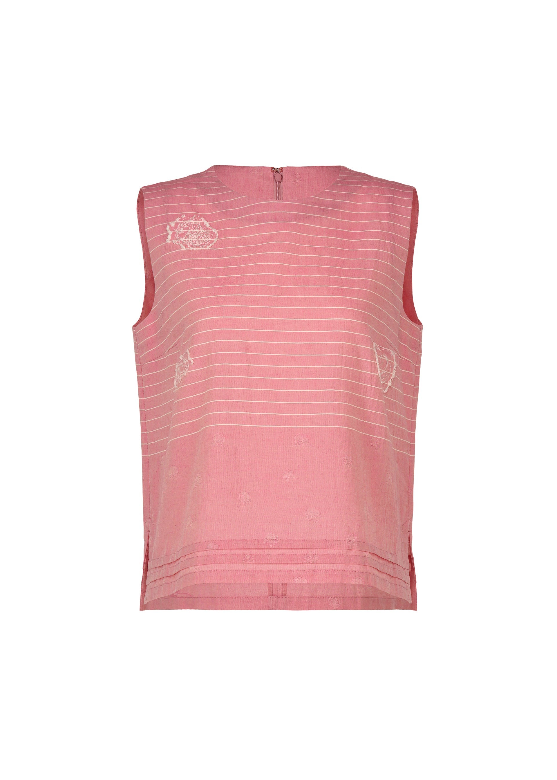 A product shot of the HaaT ONE STROKE DRAW shirt in light pink.