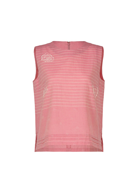 A product shot of the HaaT ONE STROKE DRAW shirt in light pink.