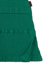 A detail shot of the HaaT KYO CHIJIMI TSUCHIKABE top.