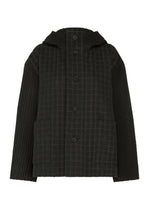 A product shot of the HaaT SAKIORI cardigan in black.