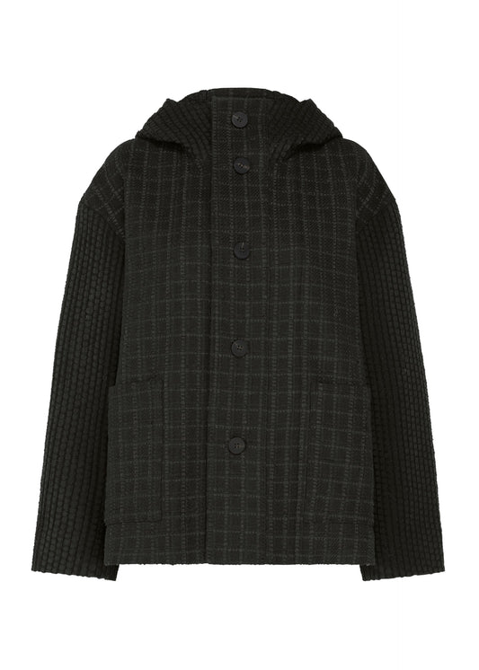 A product shot of the HaaT SAKIORI cardigan in black.