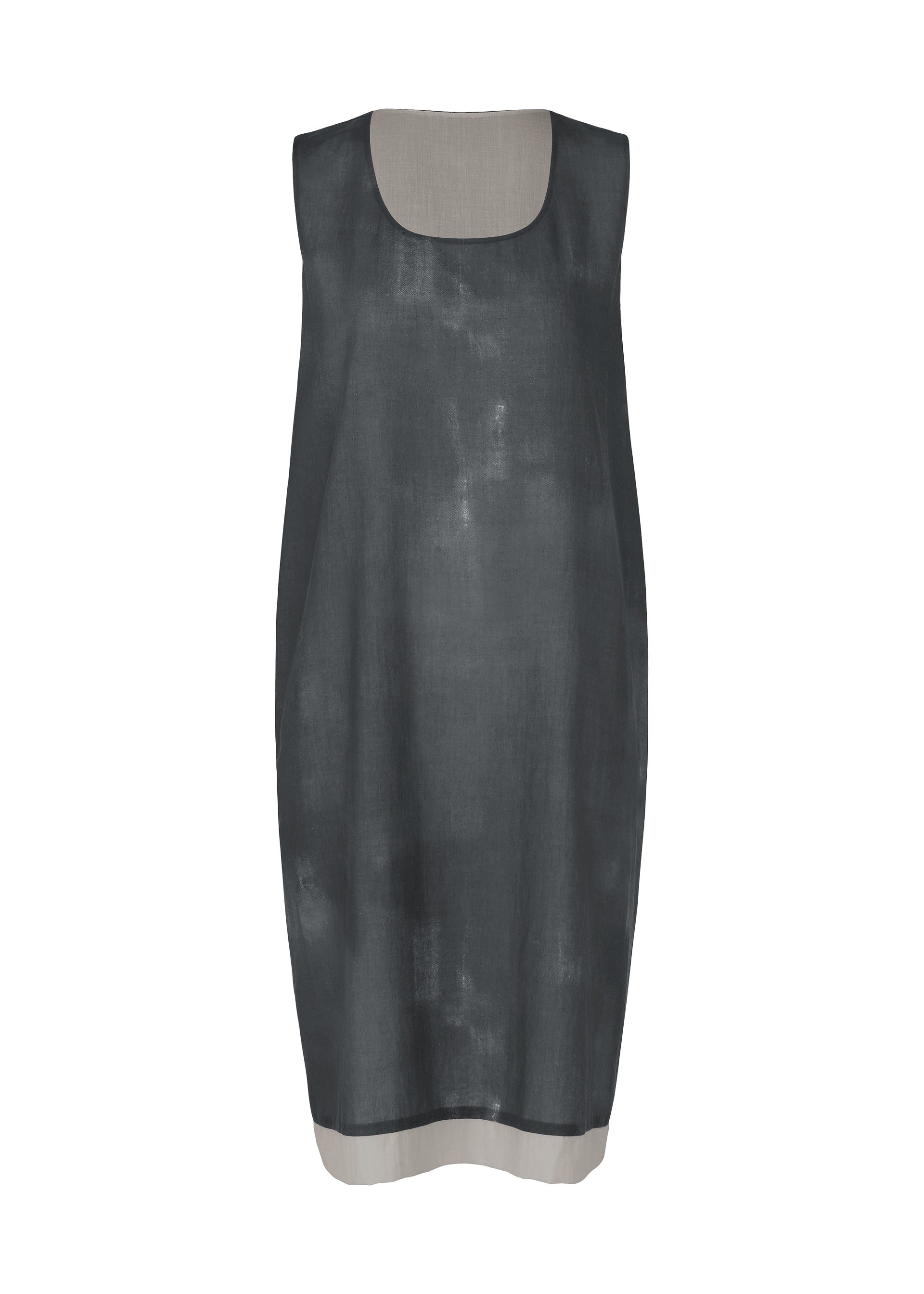 A product shot of the HaaT WALL WHITE HEM tunic in gray.