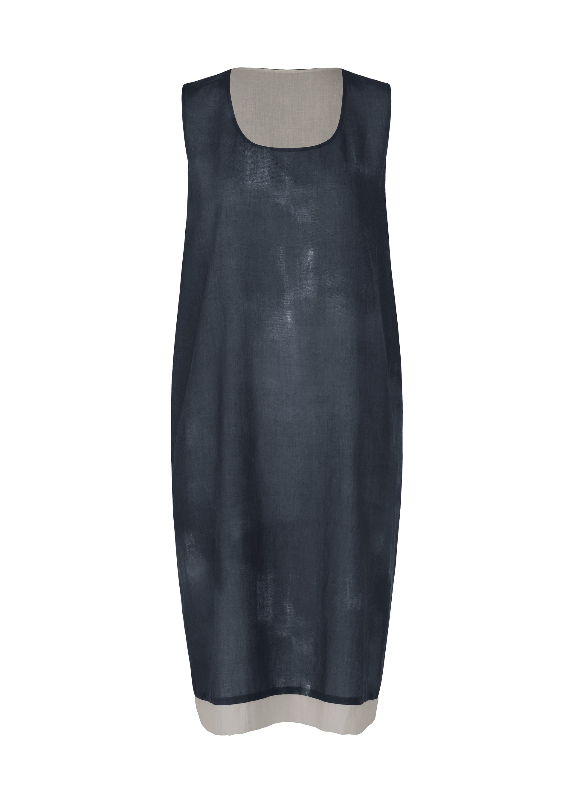 A product shot of the HaaT WALL WHITE HEM tunic in navy.