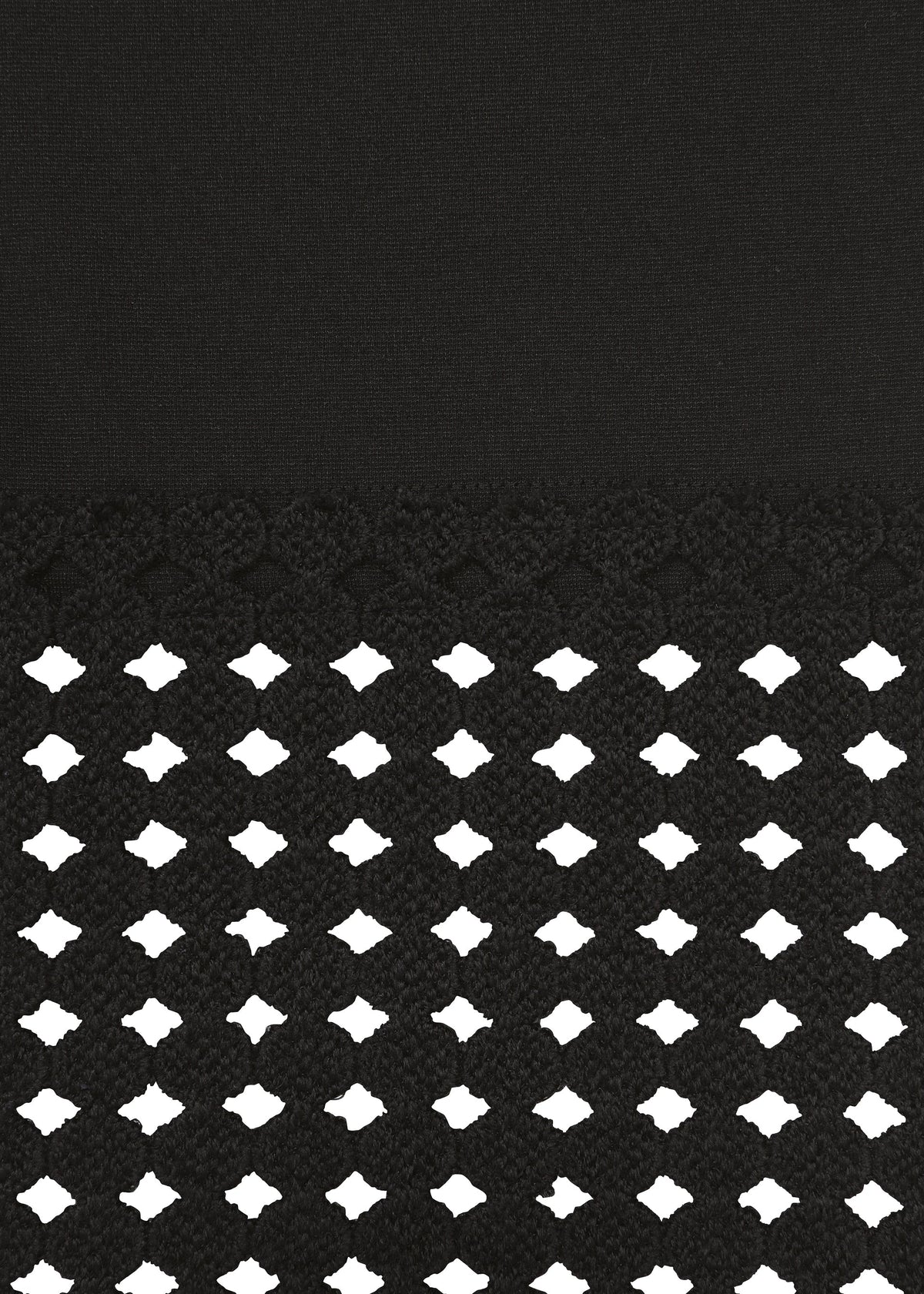 A detail shot of the HaaT LACY UNDER trousers.