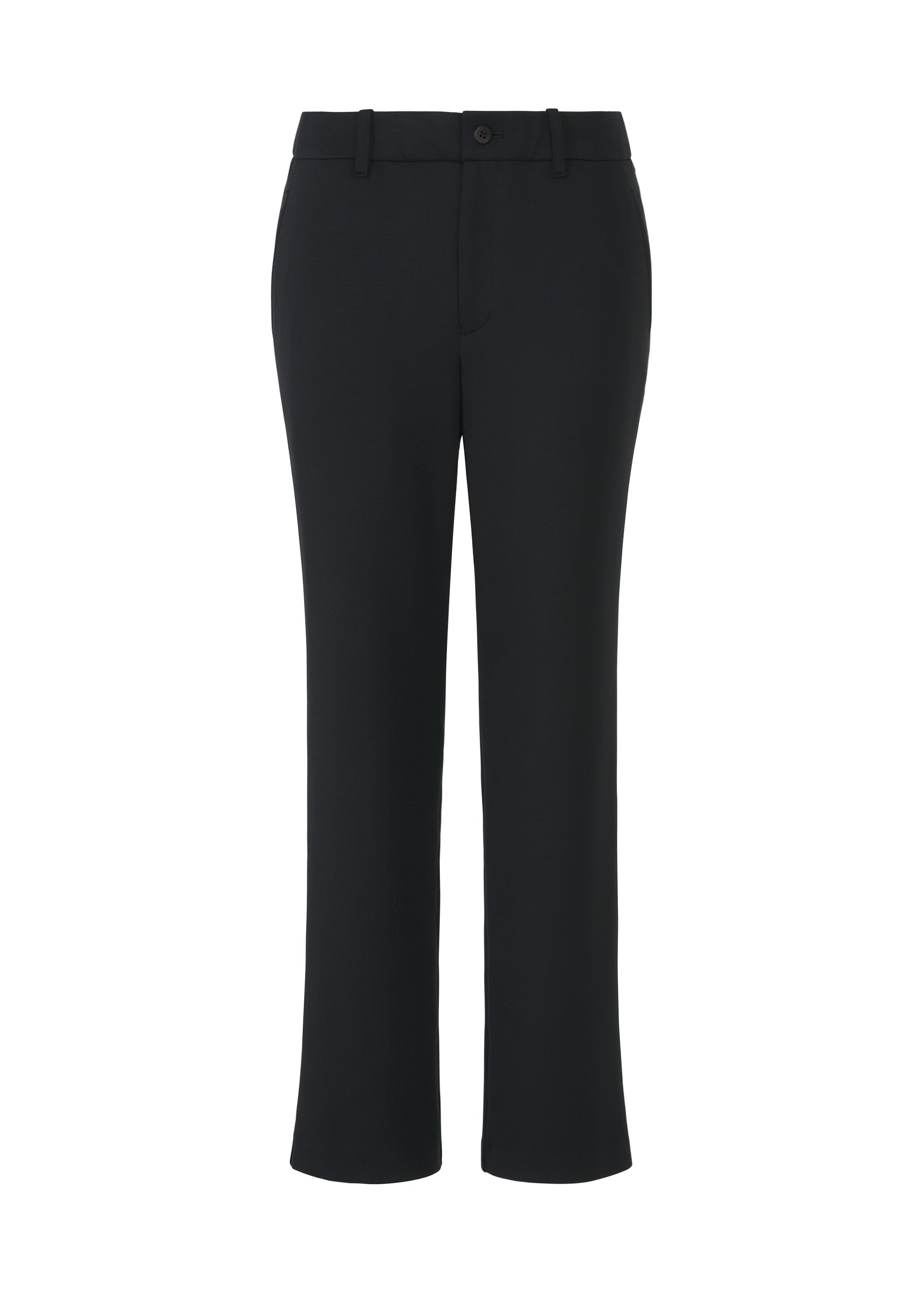 A product shot of the HaaT PONTE JERSEY trousers in black.