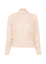 A product shot of the HaaT KUMO SHIBORI top in ivory.
