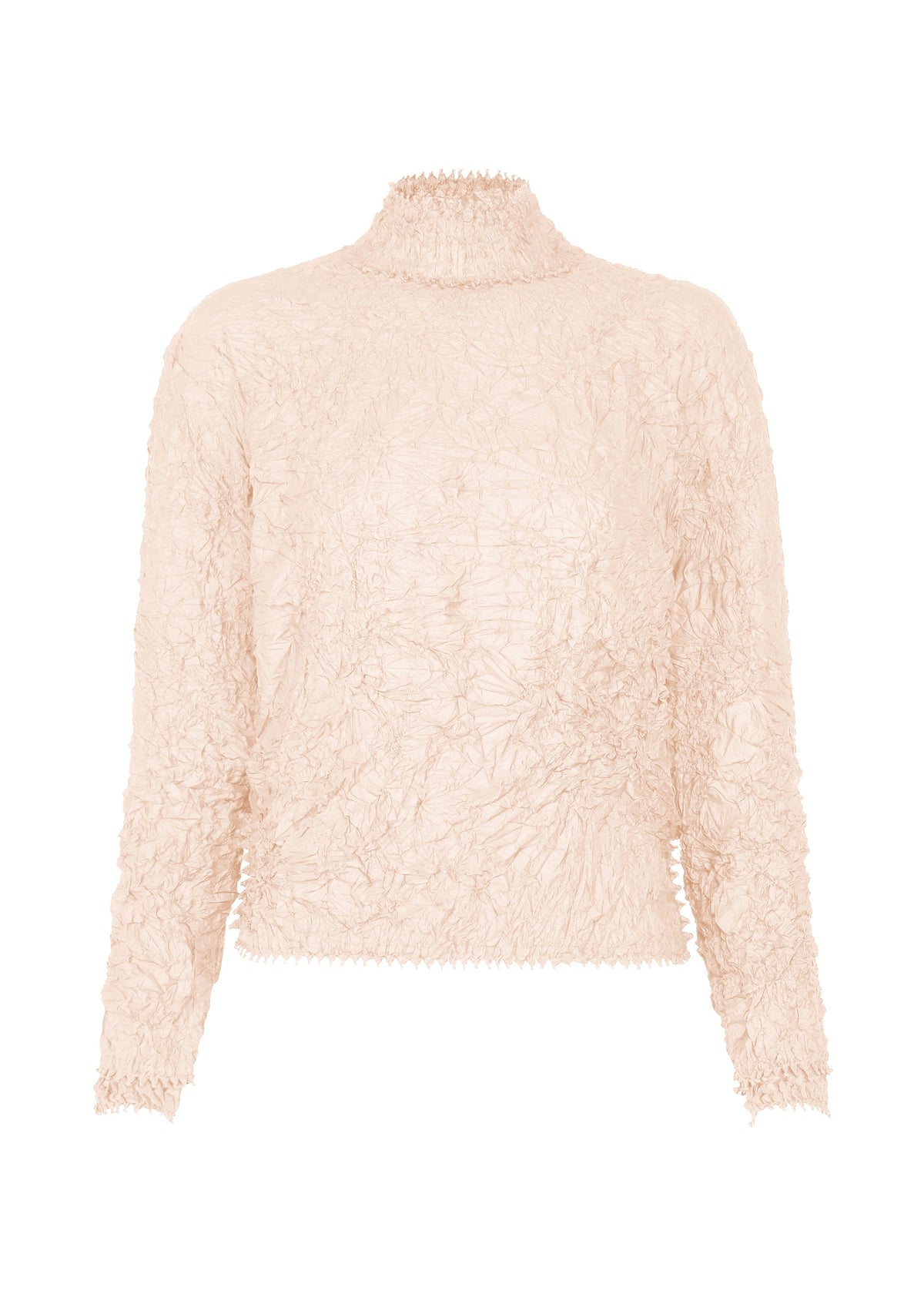 A product shot of the HaaT KUMO SHIBORI top in ivory.