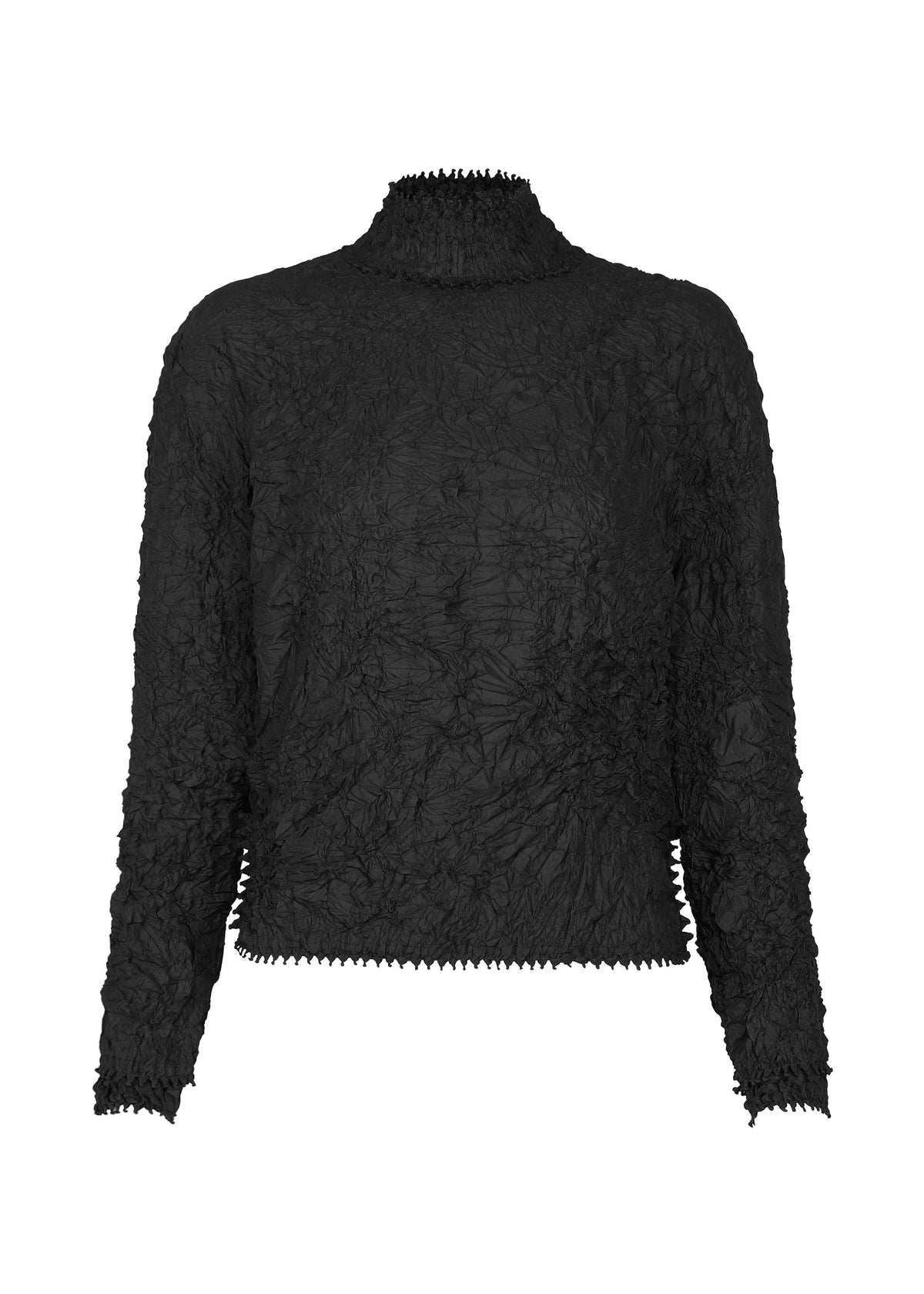 A product shot of the HaaT KUMO SHIBORI top in black.