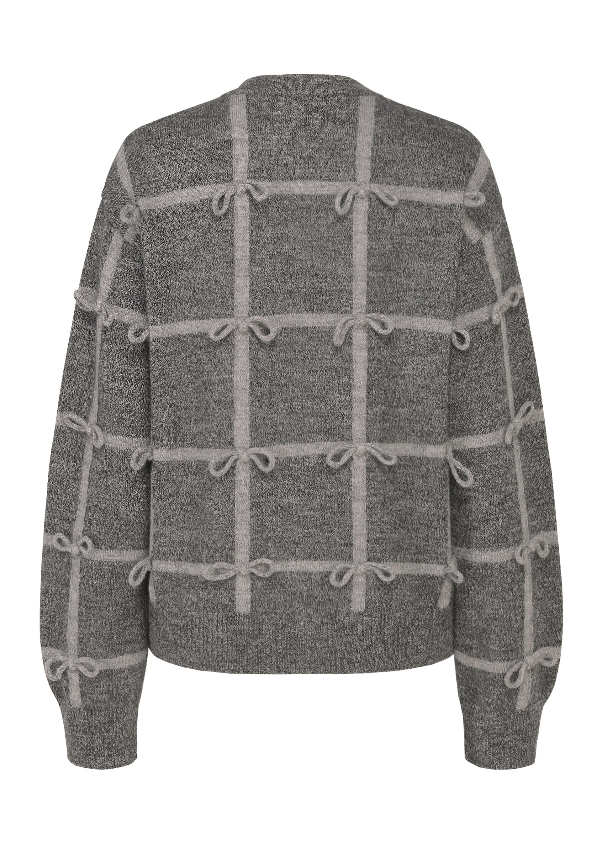 RIBBON KNIT Cardigan Grey – The official ISSEY MIYAKE ONLINE STORE