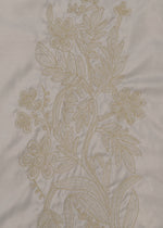 A detail shot of the HaaT DELICATE FLORAL BHILL trousers.