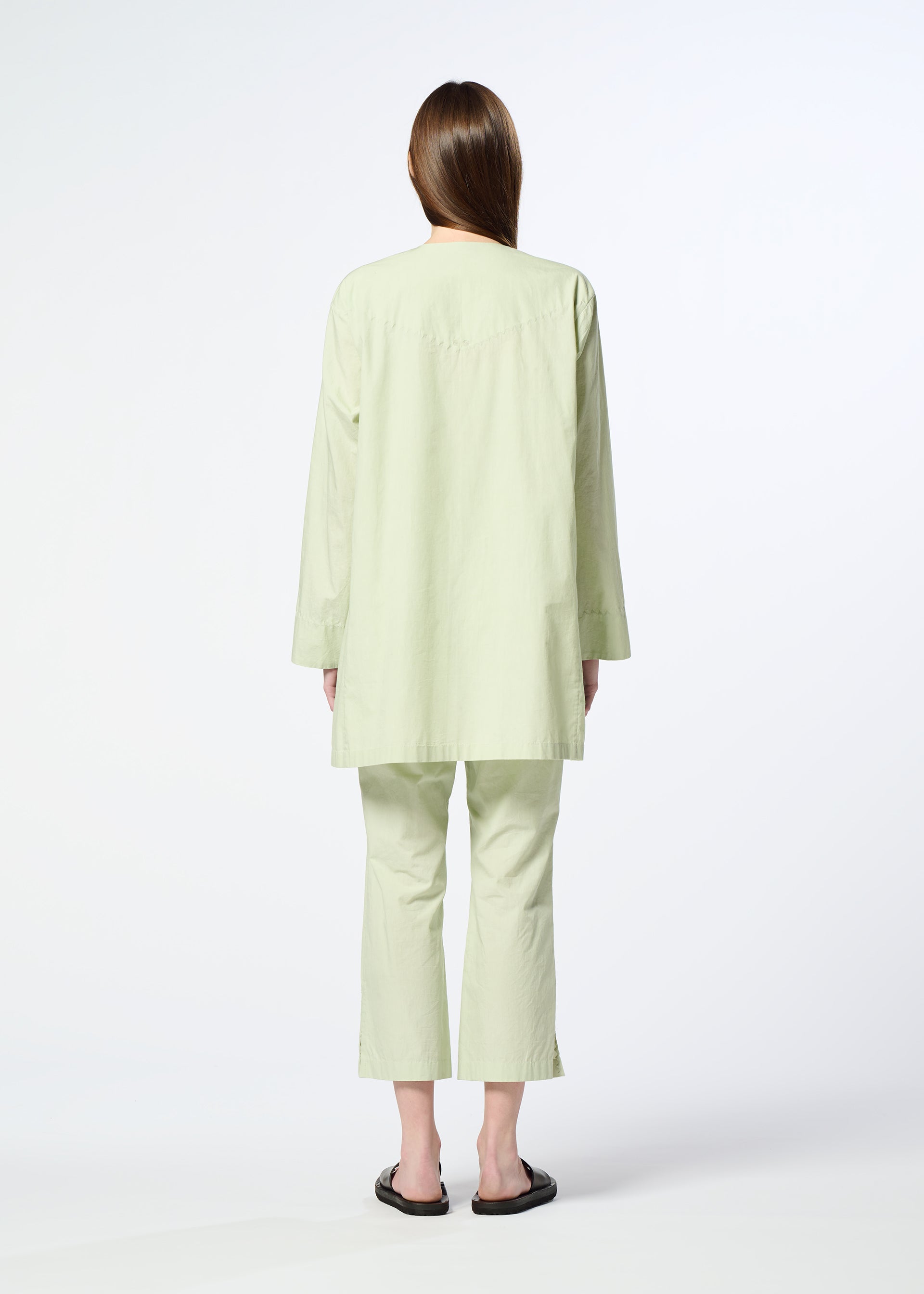 KANGRI POCKET DOT Trousers White