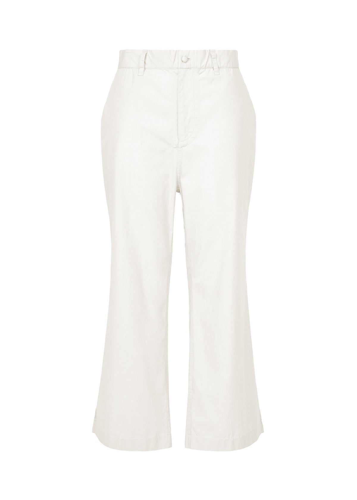 A product shot of the HaaT KANGRI POCKET DOT trousers in white.
