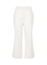 A product shot of the HaaT KANGRI POCKET DOT trousers in white.