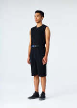 PLEATS BELT Belt Blue x Black