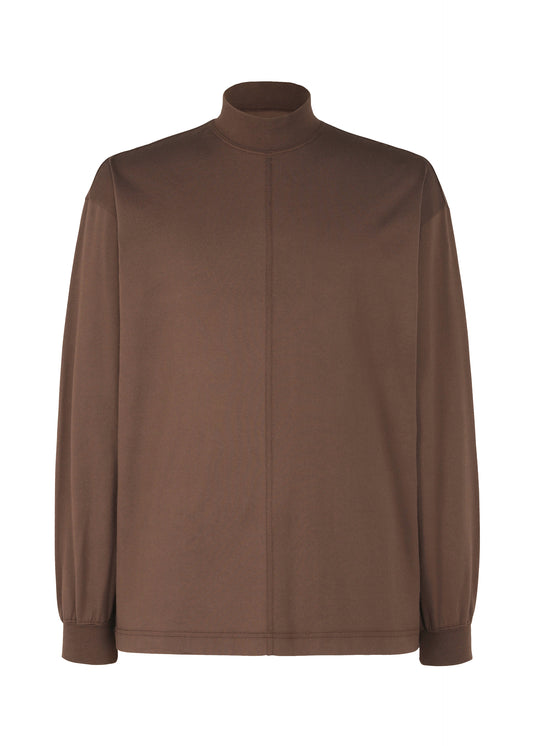 Black Turtleneck Top Top Brown