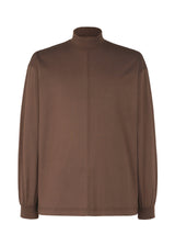 Black Turtleneck Top Top Brown