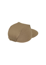 PLEATS CAP Cap Light Mocha Brown